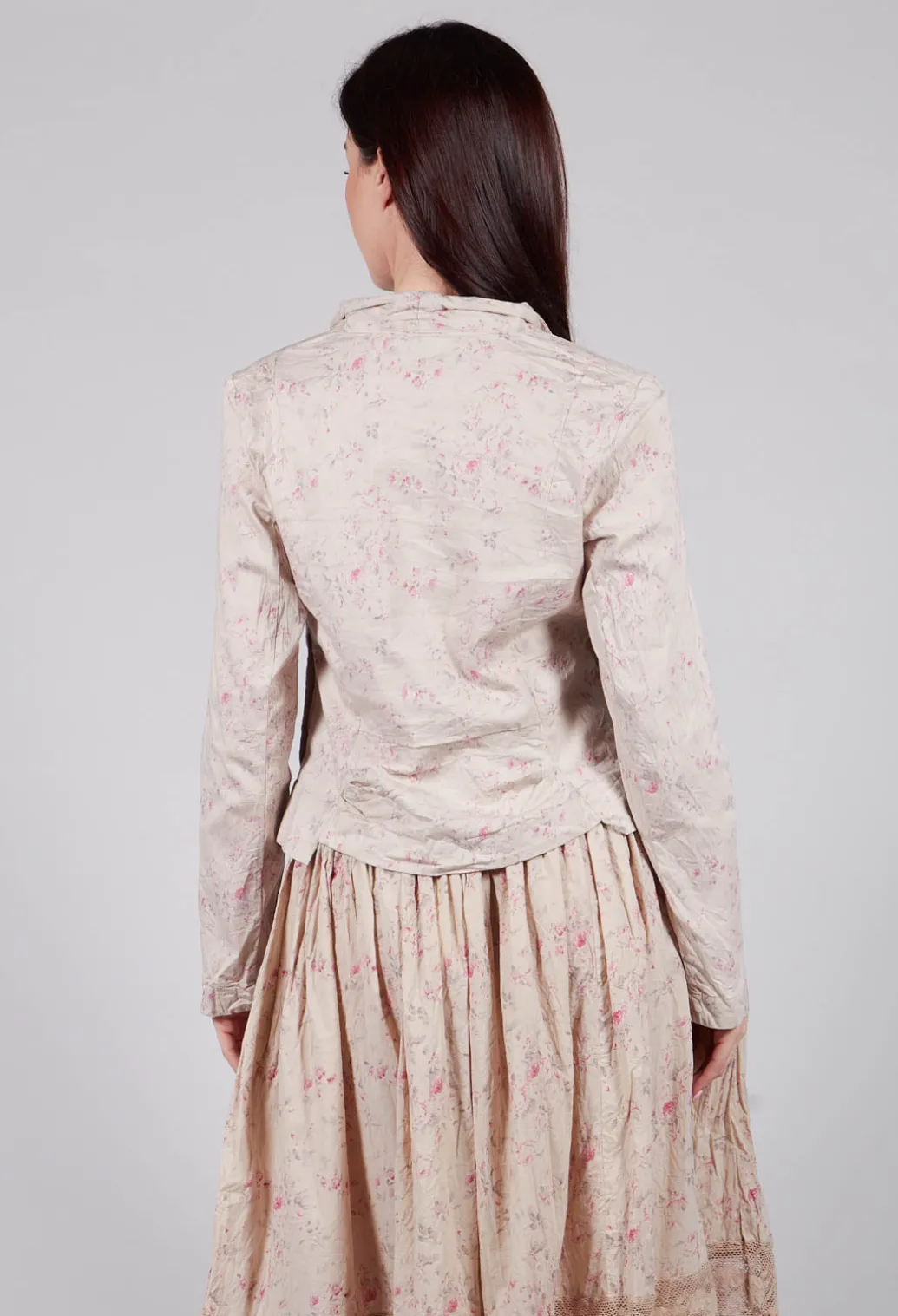 Aloe Jacket in Liberty Beige Print