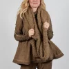 Alpaca Snood in Camel Mel