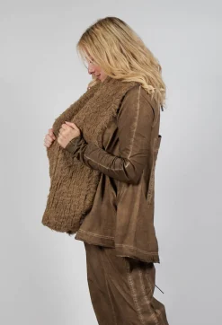 Alpaca Snood in Camel Mel