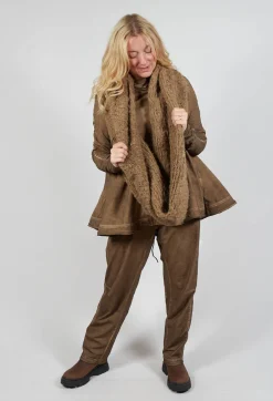Alpaca Snood in Camel Mel