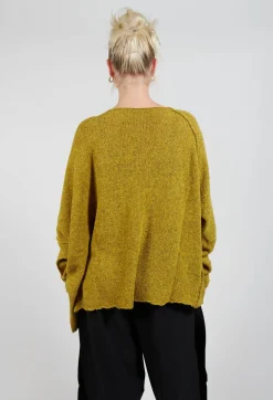 Altitud Knitted Jumper in Apple Green