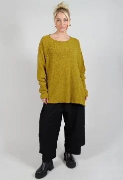 Altitud Knitted Jumper in Apple Green