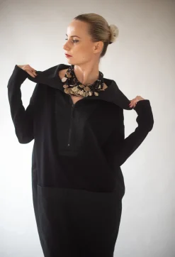 Alva Dress in Black