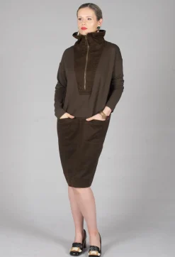 Alva Dress in Earth