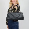 Amano Leather Bag in Black