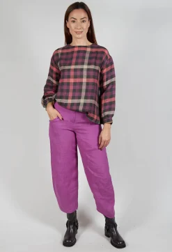 Ambra Trousers in Purple