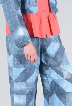Amoni Trousers in Denim