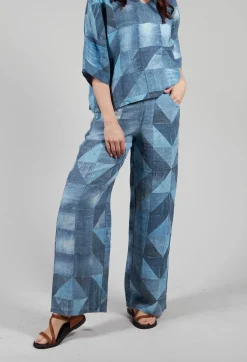 Amoni Trousers in Denim