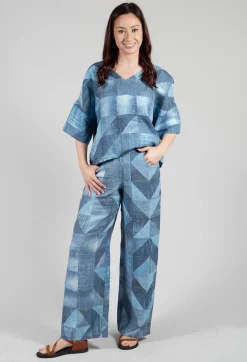 Amoni Trousers in Denim