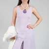 Anais T-Shirt Vest in Lilac