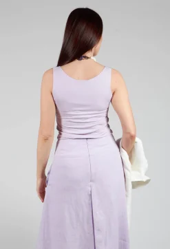 Anais T-Shirt Vest in Lilac