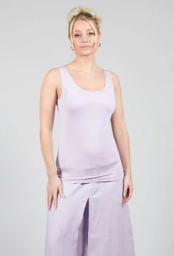 Anais T-Shirt Vest in Lilac