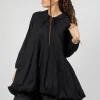Ancolie Dress in Coton Noir