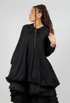 Ancolie Dress in Coton Noir