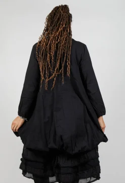 Ancolie Dress in Coton Noir
