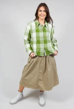 Andy Q Jacket in Avocado