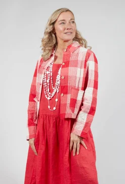 Andy Q Jacket in Fuoco