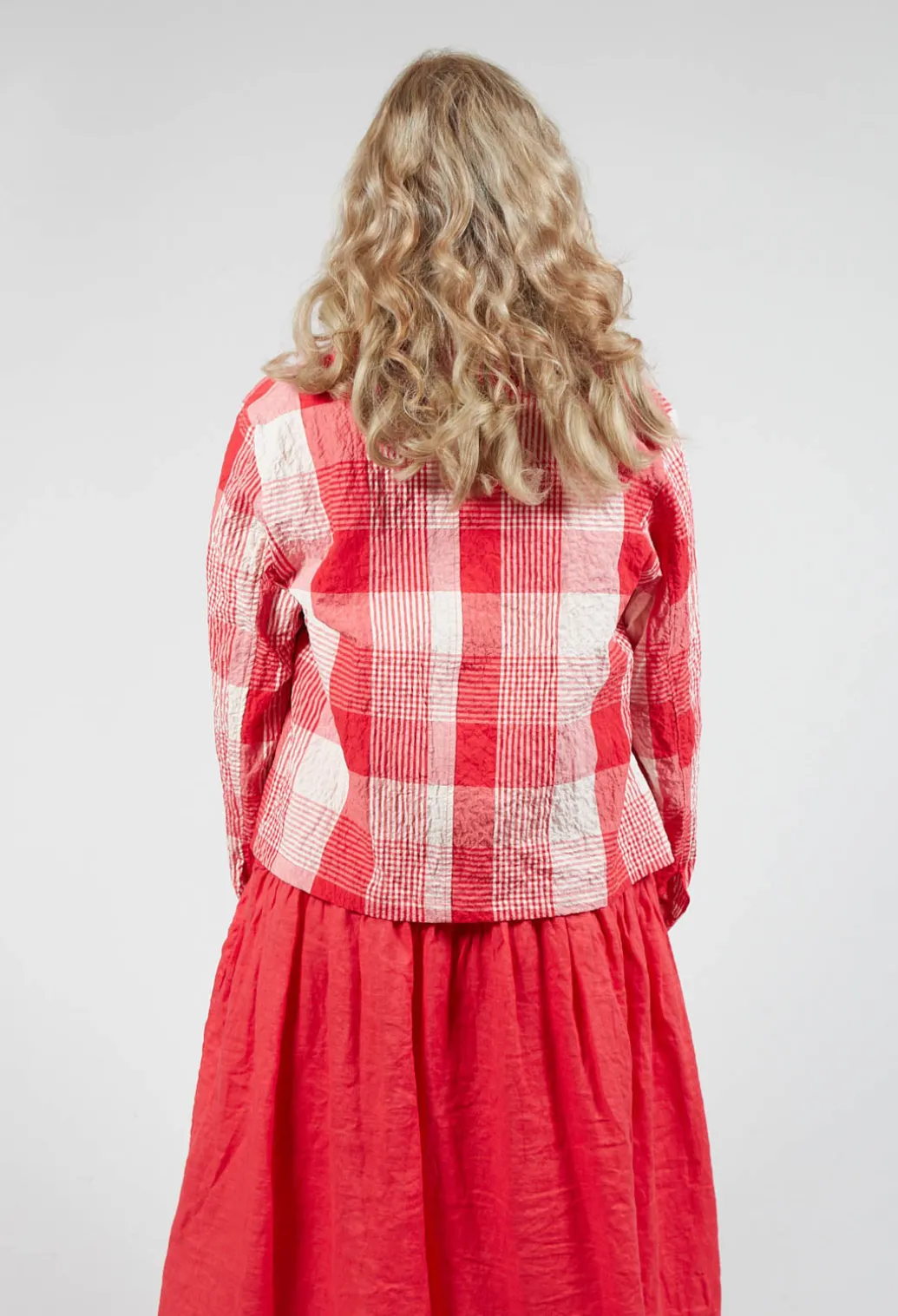 Andy Q Jacket in Fuoco