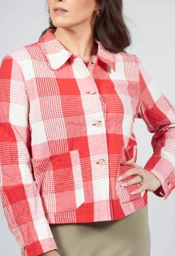 Andy Q Jacket in Fuoco