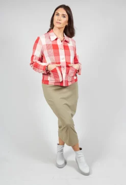 Andy Q Jacket in Fuoco