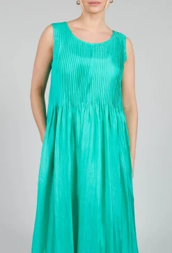 Angela Dress in Acqua