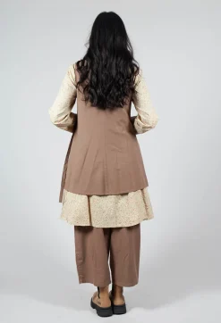 Anisa Vest in Walnut