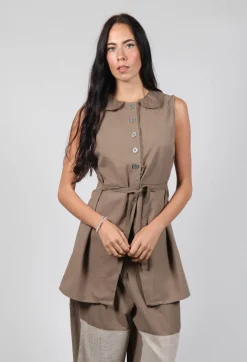 Anisa Vest in Walnut