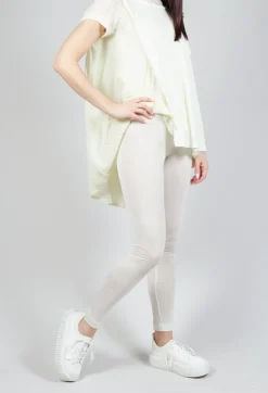 Ankle Cropped Leggings in Lilly 10% Cloud