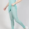 Ankle Cropped Leggings in Tulip 50% Cloud