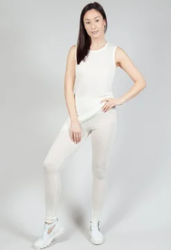 Ankle Cropped Leggings in Lilly 50% Cloud