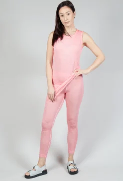 Ankle Cropped Leggings in Rose 50% Cloud
