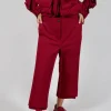 Ankle Double Front Trousers in Sunset