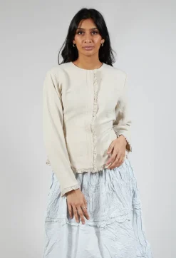 Annelie Jacket in Bone White