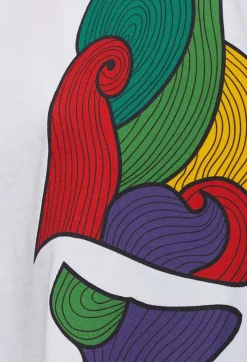 Applique T Shirt in White