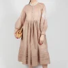 Arabella Dress in Mocha