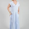 Arcillaalf Dress in Light Blue