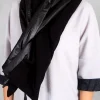 Arko Two in One Scarf in Black