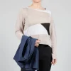 Art Deco Jumper in Mastic