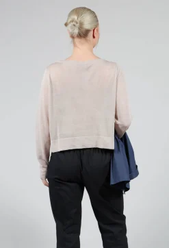 Art Deco Jumper in Mastic