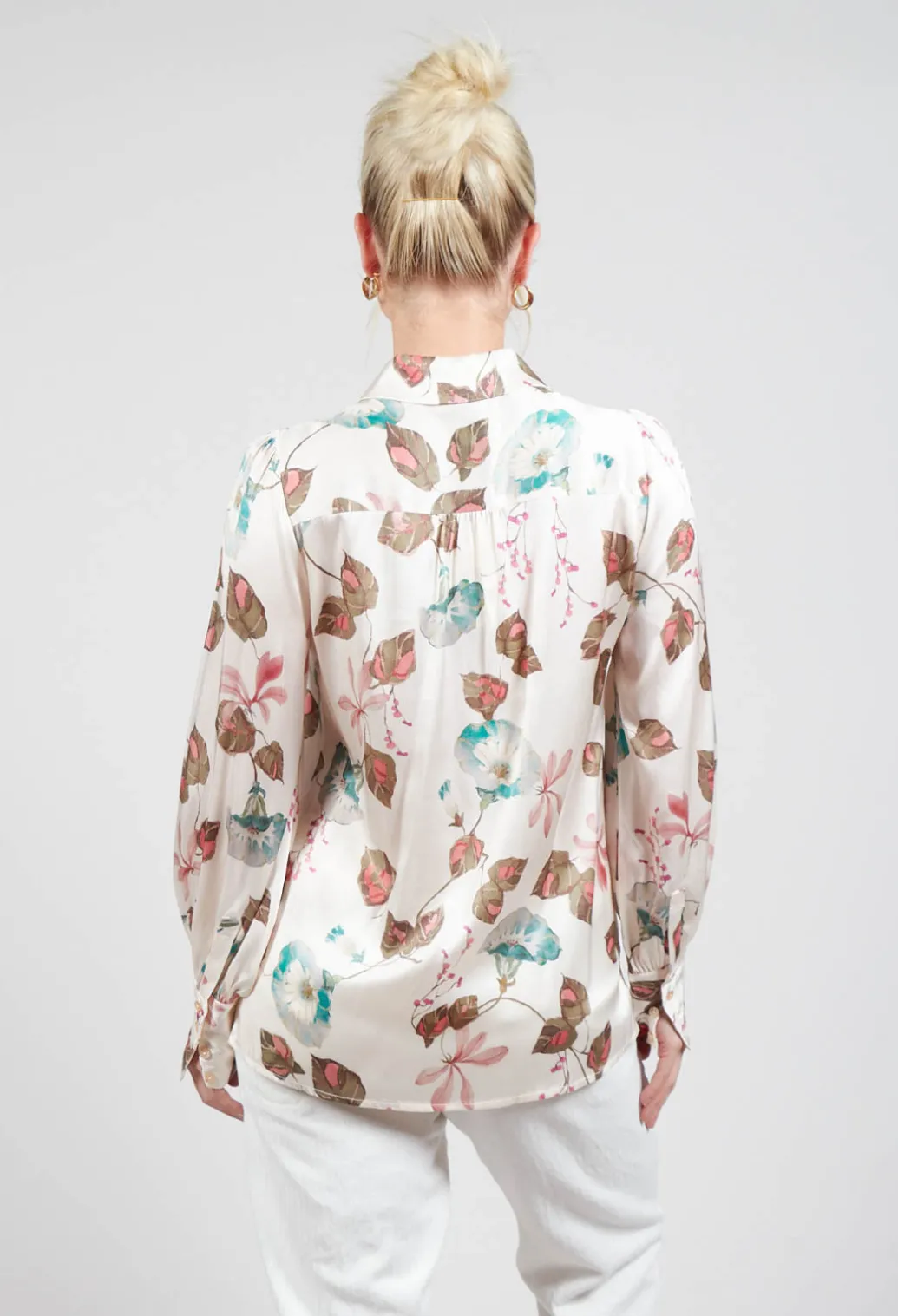Asta Shirt in Bindweed Cream
