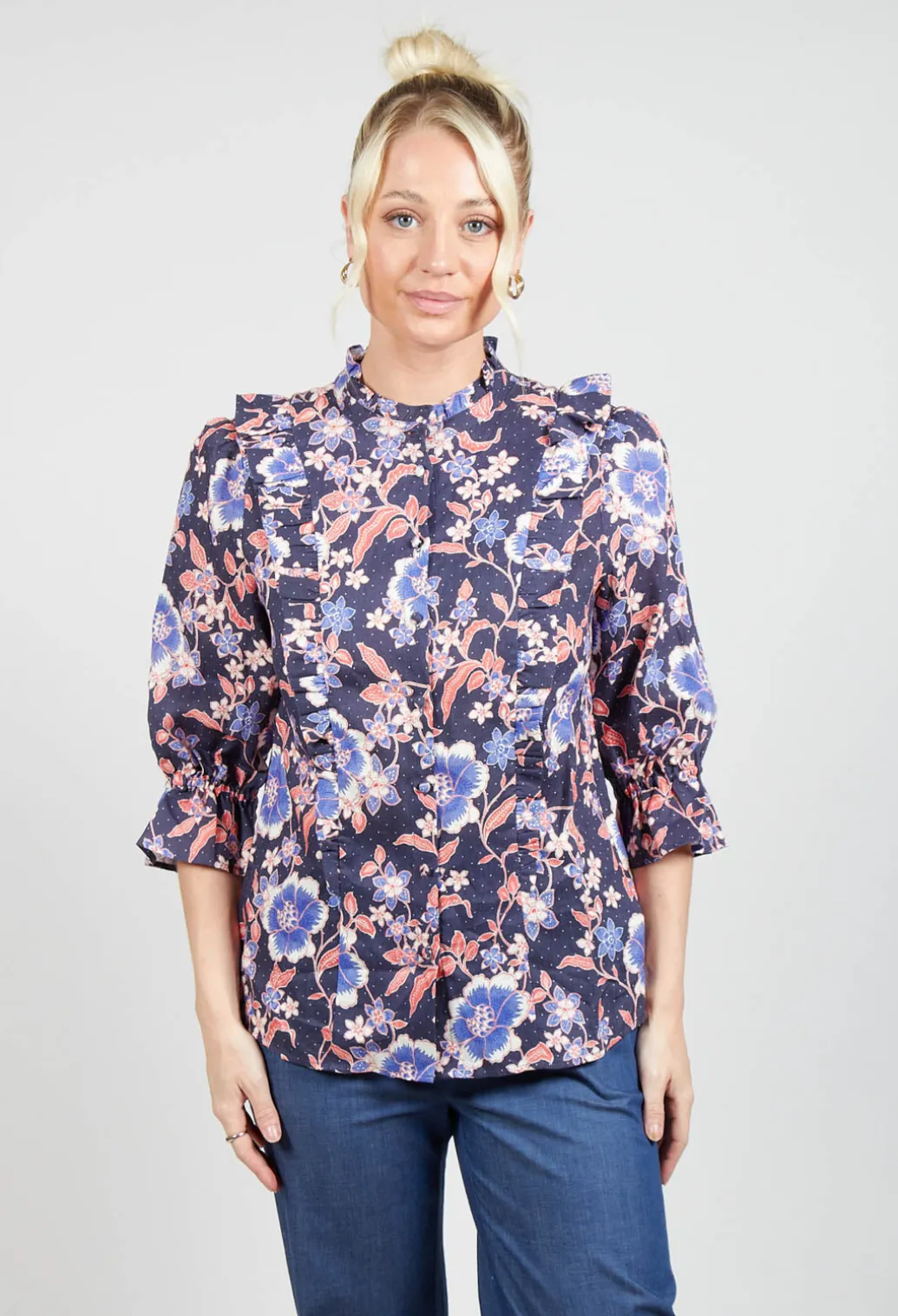 Astrid Shirt in Malva Coral