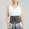 Asymmetric Belt in Carbone
