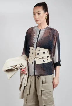 Asymmetric Belt in Sabbia