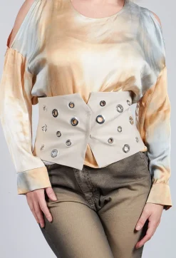 Asymmetric Belt in Sabbia