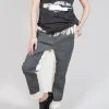 Asymmetric Belt Loop Trouser in Asteroid Paint