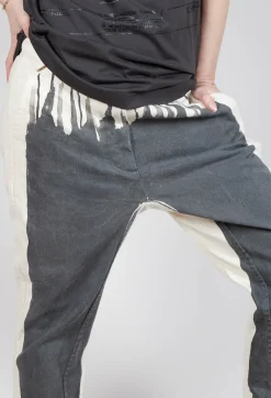 Asymmetric Belt Loop Trouser in Asteroid Paint