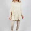 Asymmetric Crinkle Top in Bone