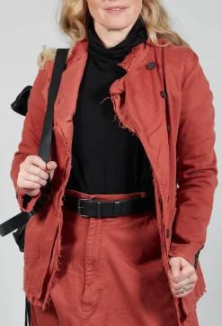 Asymmetric Jacket in Picante