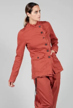 Asymmetric Jacket in Picante