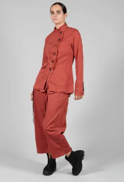 Asymmetric Jacket in Picante